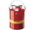 Justrite 3-Gallon Drain Can - Yellow